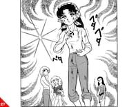 「ガラスの仮面」名シーン27。掲載：花とゆめコミックス23巻「ダントツのオーディション度胸」