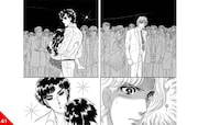 「ガラスの仮面」名シーン41。掲載:花とゆめコミックス42巻「助けたのは、僕。」