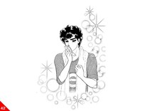 「ガラスの仮面」名シーン42。掲載：花とゆめコミックス42巻「大好きな彼女は携帯の中」