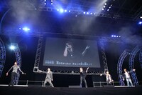 ジャンプスーパーステージでの様子。