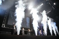 ジャンプスーパーステージでの様子。