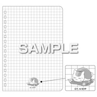 夏目友人帳ファイル付きノート A6サイズの中面。(C)緑川ゆき・白泉社／「夏目友人帳」製作委員会