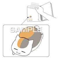 夏目友人帳ファイル付きノート A6サイズ（夏目、斑、名取）の表紙内側。(C)緑川ゆき・白泉社／「夏目友人帳」製作委員会