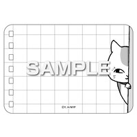 夏目友人帳リングメモ B8サイズ（ニャンコ先生）の中面。(C)緑川ゆき・白泉社／「夏目友人帳」製作委員会