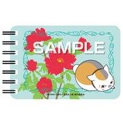 夏目友人帳リングメモ B8サイズ（ニャンコ先生2）。価格は525円。(C)緑川ゆき・白泉社／「夏目友人帳」製作委員会