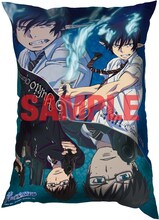 A賞：ジャンボクッション（燐&雪男）裏。(C)加藤和恵／集英社・「青の祓魔師」製作委員会・MBS