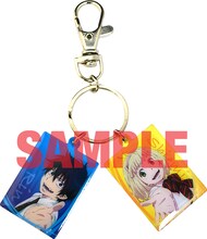 E賞：プレートキーホルダー［燐&しえみ］(C)加藤和恵／集英社・「青の祓魔師」製作委員会・MBS