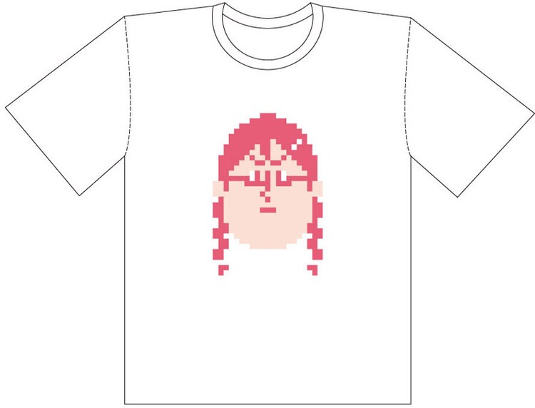 地獄のミサワ ドット絵かおちゃんなどカコカワtシャツ発売 コミックナタリー