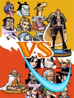 「ONE PIECE グランドコレクション」バトル画面。(C)尾田栄一郎/集英社・フジテレビ・東映アニメーション (C)NBGI