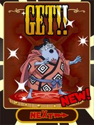 「ONE PIECE グランドコレクション」フィギュア入手画面。(C)尾田栄一郎/集英社・フジテレビ・東映アニメーション (C)NBGI