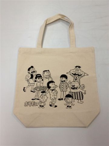トートバッグ（おそ松くん）1890円。（Ｃ）赤塚不二夫