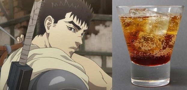 「切り込み隊長ガッツの辛口ジンジャエール」（ドリンク写真は現段階でのイメージ）（C）三浦建太郎（スタジオ我画）・白泉社/BERSERK FILM PARTNERS