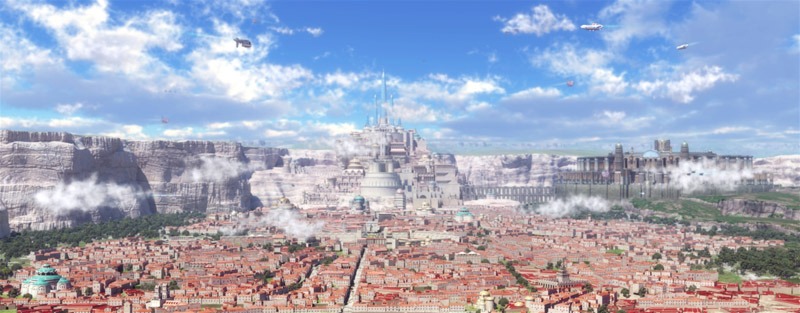 「ドットハック セカイの向こうに」の一場面（C）2012.hack Conglomerate