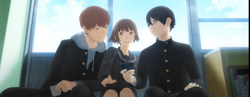 「ドットハック セカイの向こうに」メインビジュアル（C）2012.hack Conglomerate