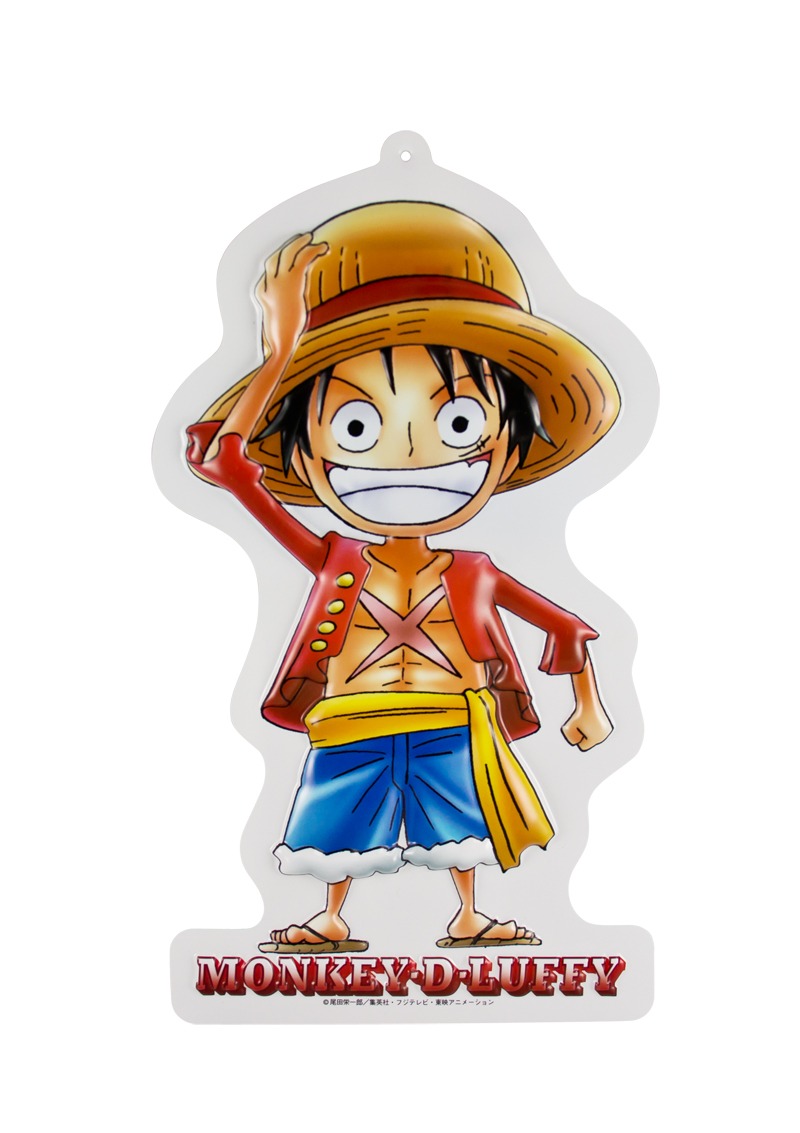 「ONE PIECE 3Dウォールディスプレイ」ルフィ。(C)尾田栄一郎／集英社・フジテレビ・東映アニメーション