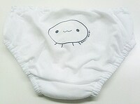 「ゆるゆり」コミケ80グッズセットより「あかりのパンツ型アイスパックカバー」。