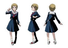 小此木ももえのキャラクター設定表 (C)めいびい／スクウェアエニックス・「黄昏乙女×アムネジア」製作委員会