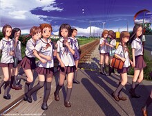 村田蓮爾によるイラスト