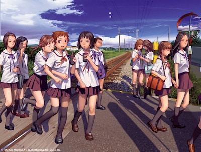 村田蓮爾によるイラスト。