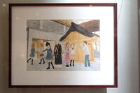 「寺ガール」の原画。