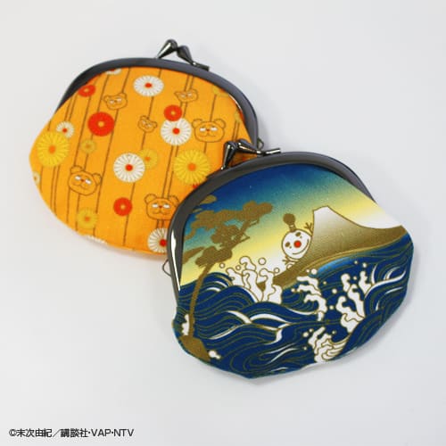 ちはや 新グッズはダディベア スノー丸の和柄がま口 コミックナタリー