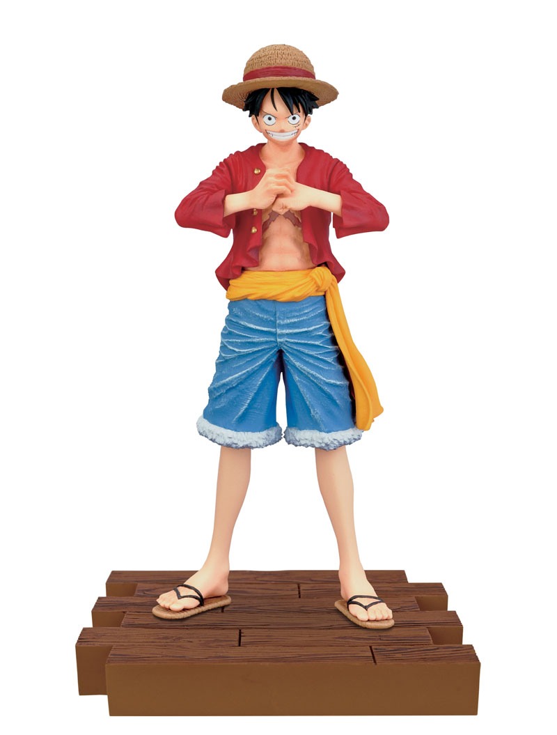 B賞 ルフィフィギュア (C)尾田栄一郎／集英社・フジテレビ・東映アニメーション