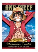 I賞「クリアファイル＆ステッカー」のクリアファイル。 (C)尾田栄一郎／集英社・フジテレビ・東映アニメーション