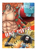 I賞「クリアファイル＆ステッカー」のクリアファイル。 (C)尾田栄一郎／集英社・フジテレビ・東映アニメーション