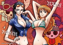 I賞「クリアファイル＆ステッカー」のステッカー。 (C)尾田栄一郎／集英社・フジテレビ・東映アニメーション