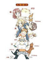 「ポヨポヨ観察日記」10巻の人物紹介。