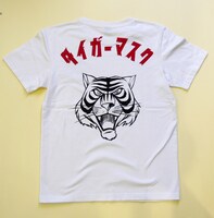 「タイガーマスクTシャツ」マスクを大きくプリントした、インパクト大のバックプリント。(C)梶原一騎・辻なおき/講談社・東映アニメーション