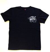 「タイガーマスクTシャツ」黒地のフロントデザイン。(C)梶原一騎・辻なおき/講談社・東映アニメーション