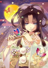 いとうのいぢ「月華」(C)産経新聞社/いとうのいち