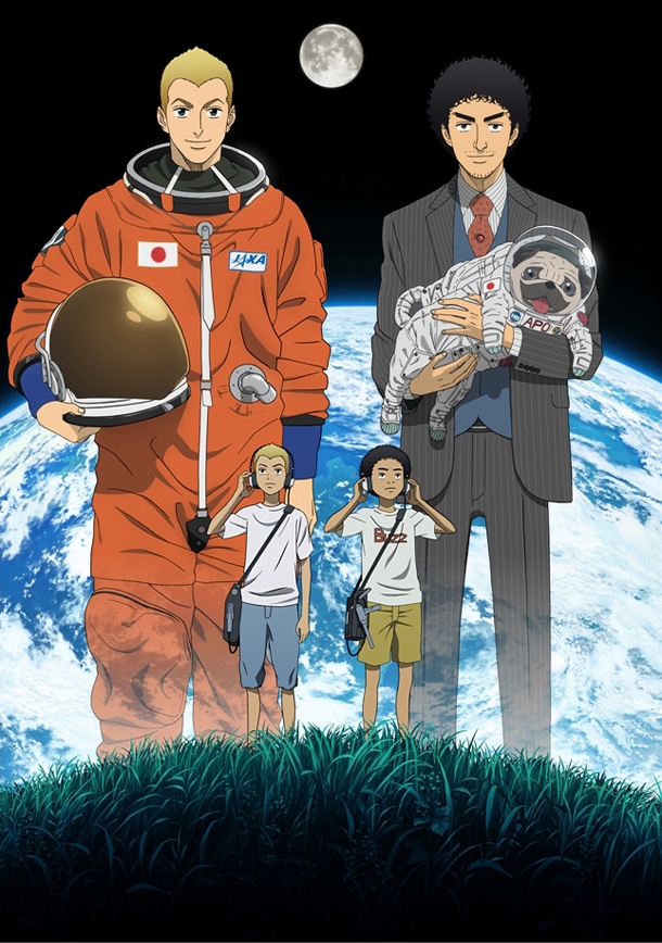 TVアニメ「宇宙兄弟」のキービジュアル。(C)小山宙哉・講談社／読売テレビ・A-1 Pictures