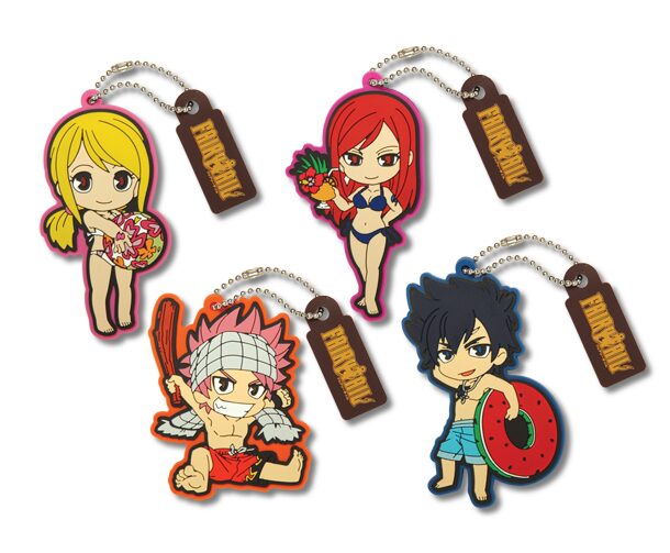 タイトーくじ本舗 FAIRY TAIL」G賞のラバーキーホルダー。(C)真島ヒロ 
