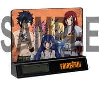 「タイトーくじ本舗 FAIRY TAIL」ダブルハッピー賞のフォトフレーム型クロック。※描き下ろしイラストは現在制作中のため、実際の商品は画像のものと異なります。(C)真島ヒロ／講談社・フェアリーテイル製作ギルド・テレビ東京