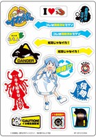 「D賞 ラバーストラップセット」に封入されるステッカーの1種類。(C)安部真弘（週刊少年チャンピオン）／海の家れもん2号店