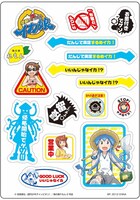 「D賞 ラバーストラップセット」に封入されるステッカーの1種類。(C)安部真弘（週刊少年チャンピオン）／海の家れもん2号店