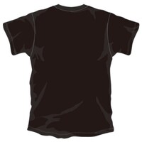 半袖Tシャツ裏面。