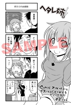 COMIC ZIN特典のカード。