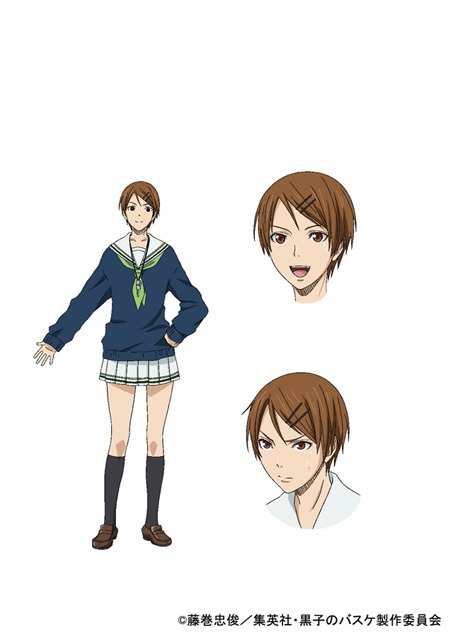 相田リコ（CV：斎藤千和）(C)藤巻忠俊／集英社・黒子のバスケ製作委員会