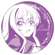 コラボメニューを注文した人にプレゼントされるコースター。(C)2012 ヤマグチノボル・メディアファクトリー／ゼロの使い魔Ｆ製作委員会