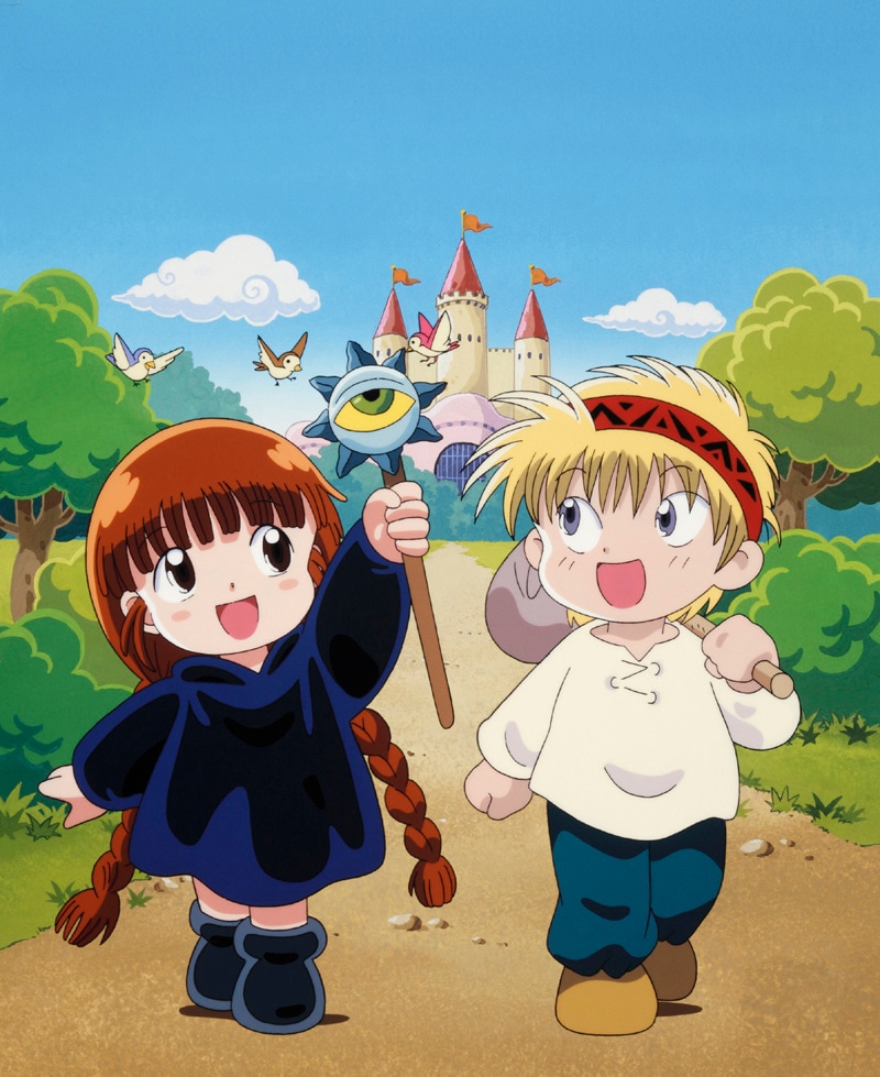 「魔法陣グルグル」キービジュアル (C)衛藤ヒロユキ／スクウェアエニックス・日本アニメーション