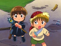 「ドキドキ伝説 魔法陣グルグル」場面写真 (C)衛藤ヒロユキ／スクウェアエニックス・創通・日本アニメーション