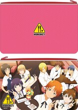 「WORKING’!!」マルチポーチ（Pink）(C)高津カリノ/スクウェアエニックス・「WORKING!!2」製作委員会