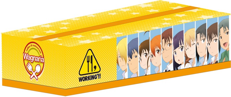 「WORKING’!!」ティッシュボックスカバー(C)高津カリノ/スクウェアエニックス・「WORKING!!2」製作委員会