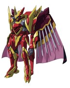 オルドリン・ジヴォンが搭乗する予定のKMF「ランスロット・グレイル」。