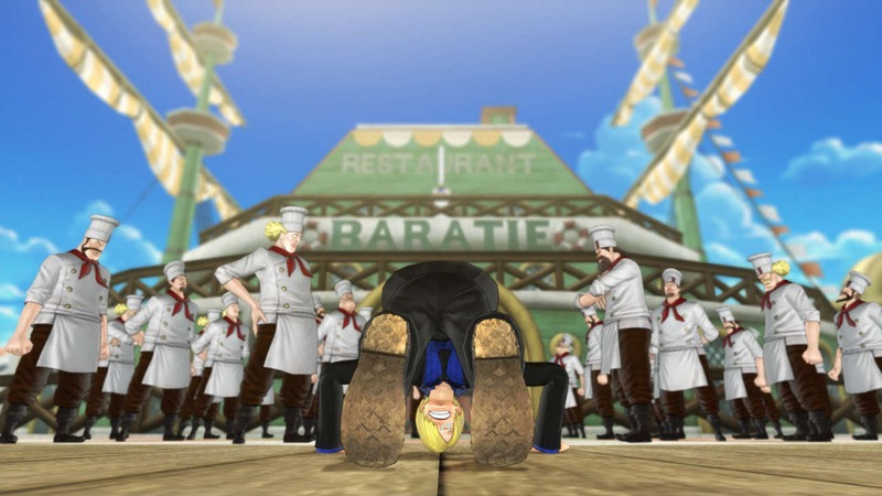 「ワンピース 海賊無双」ゲーム画面(C)尾田栄一郎／集英社・フジテレビ・東映アニメーション (C)2012 ＮＢＧＩ