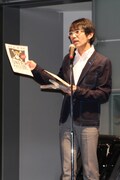 週刊少年ジャンプ編集長・瓶子吉久氏。