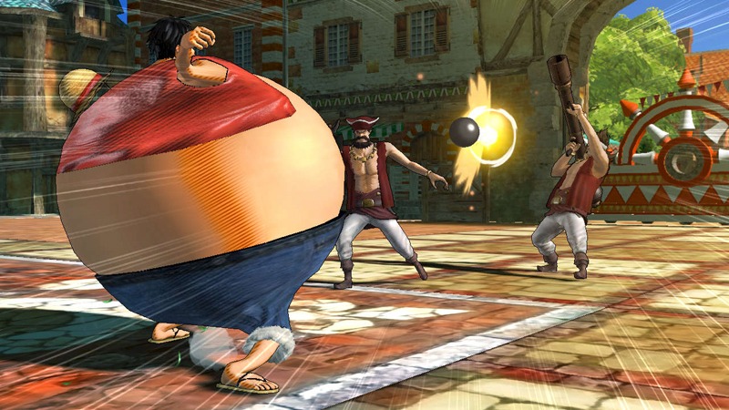 「ワンピース 海賊無双」ゲーム画面(C)尾田栄一郎／集英社・フジテレビ・東映アニメーション (C)2012 ＮＢＧＩ